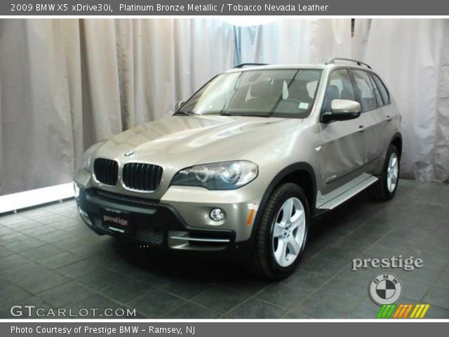 2009 BMW X5 xDrive30i in Platinum Bronze Metallic