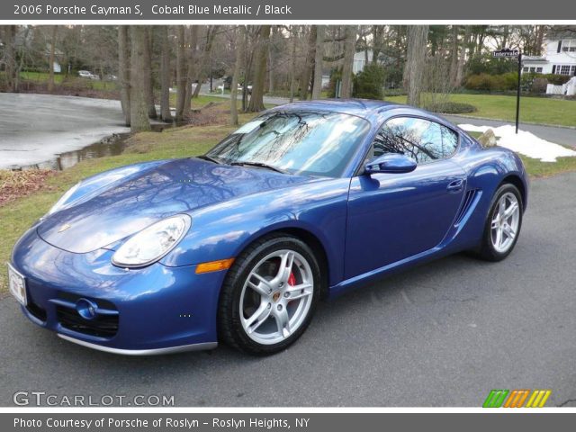 2006 Porsche Cayman S in Cobalt Blue Metallic