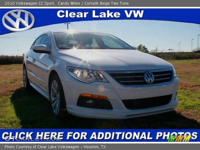 2010 Volkswagen CC Sport in Candy White