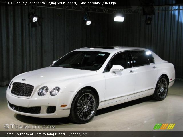 2010 Bentley Continental Flying Spur Speed in Glacier White