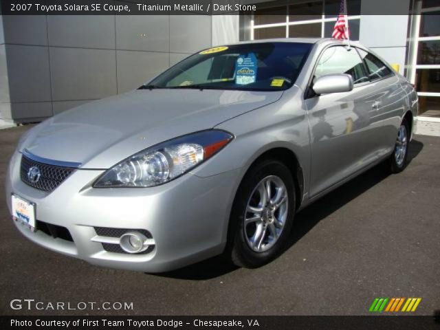 2007 Toyota Solara SE Coupe in Titanium Metallic