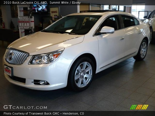 2010 Buick LaCrosse CXL AWD in Summit White