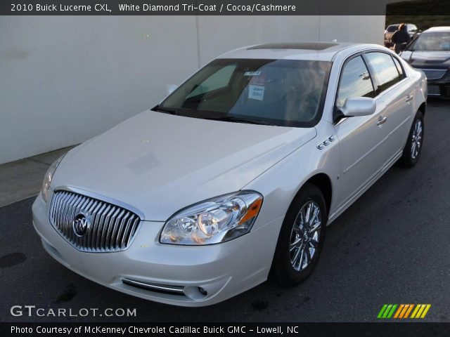 2010 Buick Lucerne CXL in White Diamond Tri-Coat
