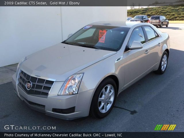 2009 Cadillac CTS Sedan in Gold Mist