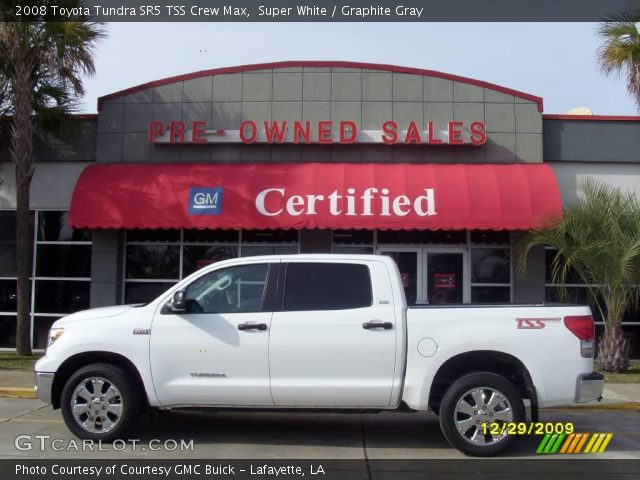 2008 Toyota Tundra SR5 TSS Crew Max in Super White