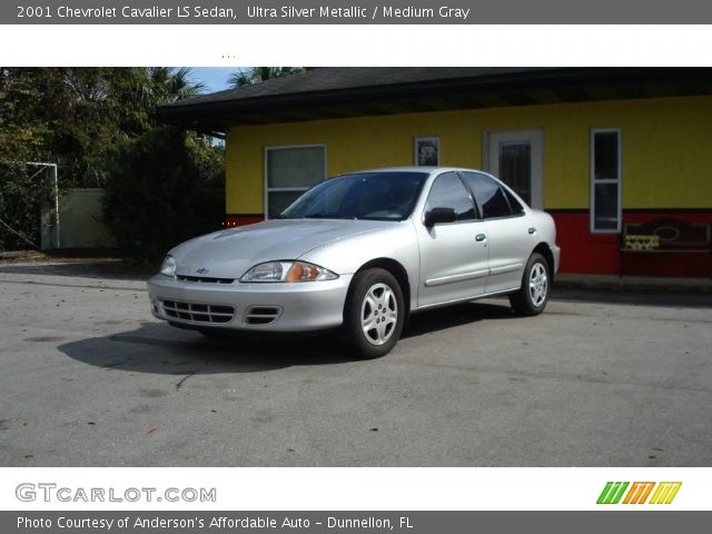 2001 Chevrolet Cavalier LS Sedan in Ultra Silver Metallic