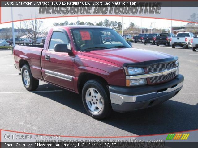 2005 Chevrolet Silverado 1500 LS Regular Cab in Sport Red Metallic