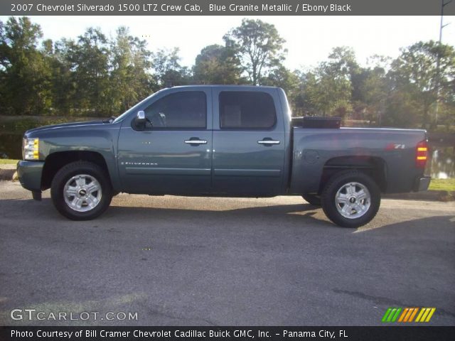 2007 Chevrolet Silverado 1500 LTZ Crew Cab in Blue Granite Metallic