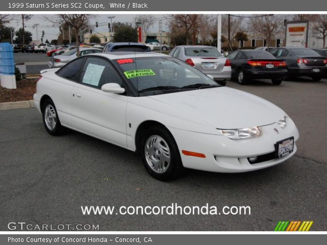 1999 Saturn S Series SC2 Coupe in White