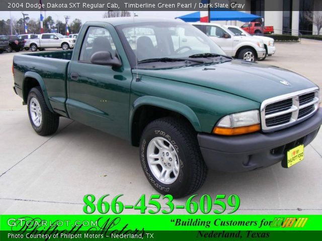 2004 Dodge Dakota SXT Regular Cab in Timberline Green Pearl