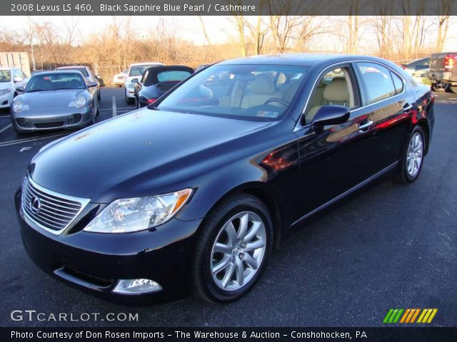 2008 Lexus LS 460 in Black Sapphire Blue Pearl