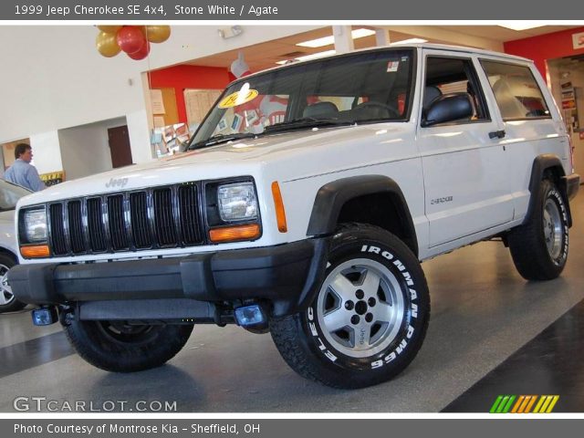 1999 Jeep Cherokee SE 4x4 in Stone White