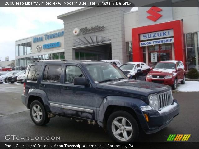 2008 Jeep Liberty Limited 4x4 in Modern Blue Pearl
