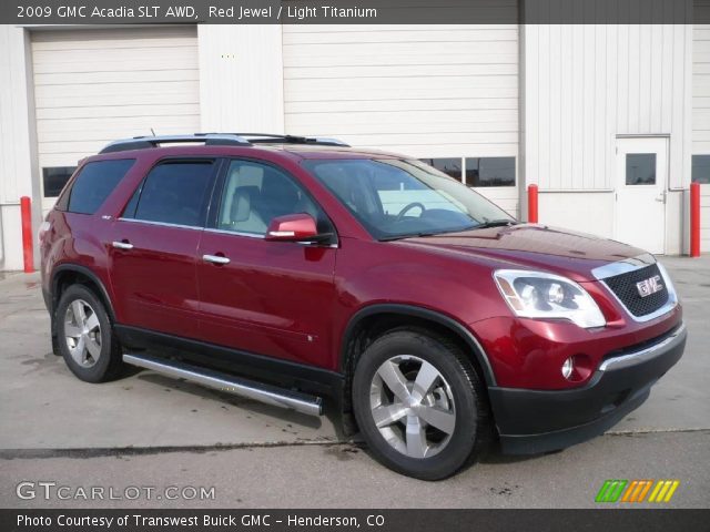 2009 GMC Acadia SLT AWD in Red Jewel