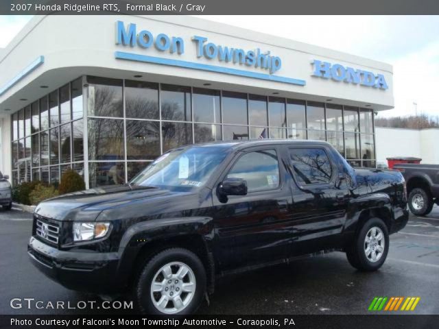 2007 Honda Ridgeline RTS in Formal Black