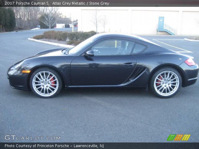 2007 Porsche Cayman S in Atlas Grey Metallic