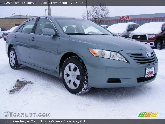 2007 Toyota Camry LE in Aloe Green Metallic