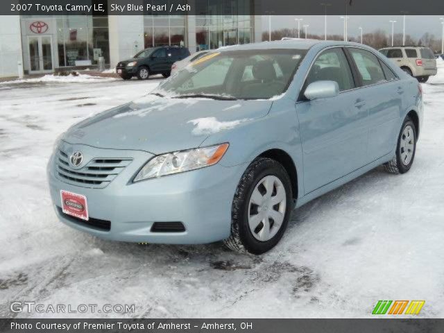 2007 Toyota Camry LE in Sky Blue Pearl