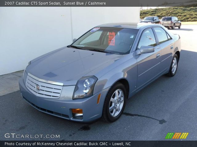 2007 Cadillac CTS Sport Sedan in Sunset Blue