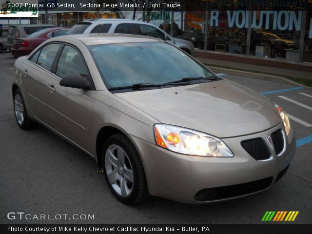 2007 Pontiac G6 Sedan in Sedona Beige Metallic