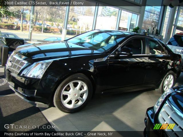 2008 Cadillac CTS Sedan in Black Raven