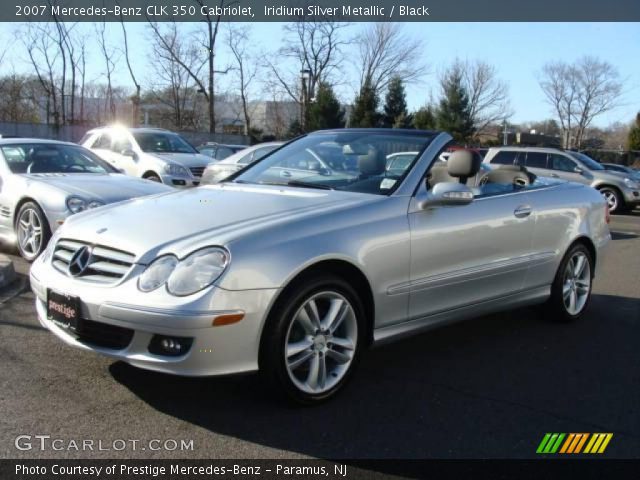 2007 Mercedes-Benz CLK 350 Cabriolet in Iridium Silver Metallic