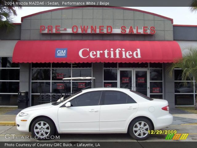 2004 Mazda MAZDA6 i Sedan in Performance White