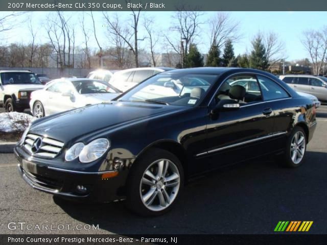 2007 Mercedes-Benz CLK 350 Coupe in Black