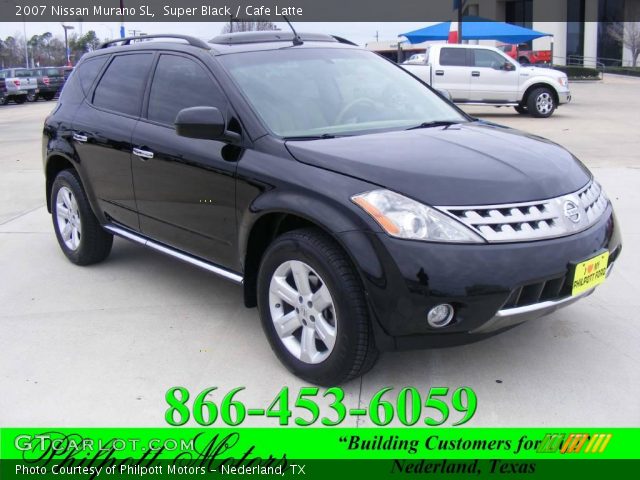 2007 Nissan Murano SL in Super Black