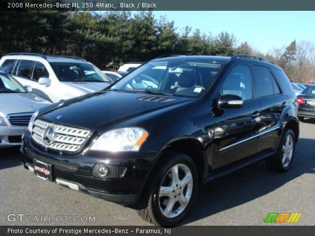2008 Mercedes-Benz ML 350 4Matic in Black