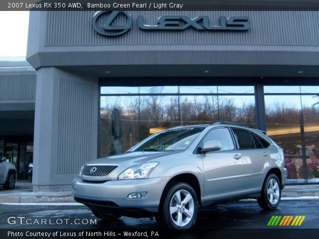 2007 Lexus RX 350 AWD in Bamboo Green Pearl