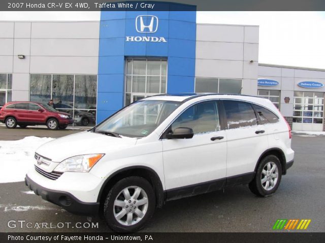 2007 Honda CR-V EX 4WD in Taffeta White
