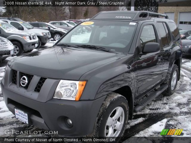2008 Nissan Xterra SE 4x4 in Night Armor Dark Gray