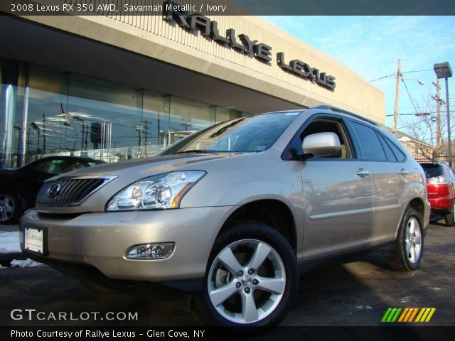 2008 Lexus RX 350 AWD in Savannah Metallic