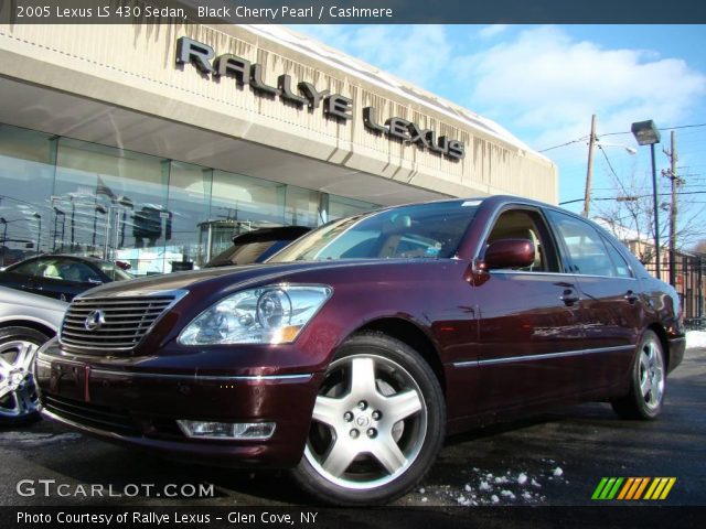 2005 Lexus LS 430 Sedan in Black Cherry Pearl