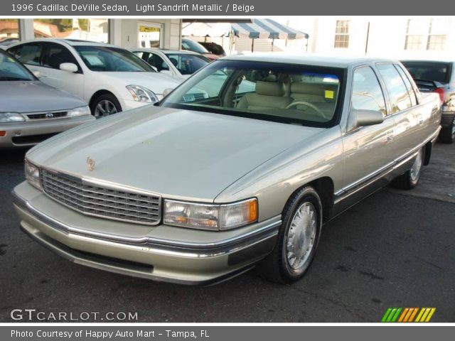 1996 Cadillac DeVille Sedan in Light Sandrift Metallic