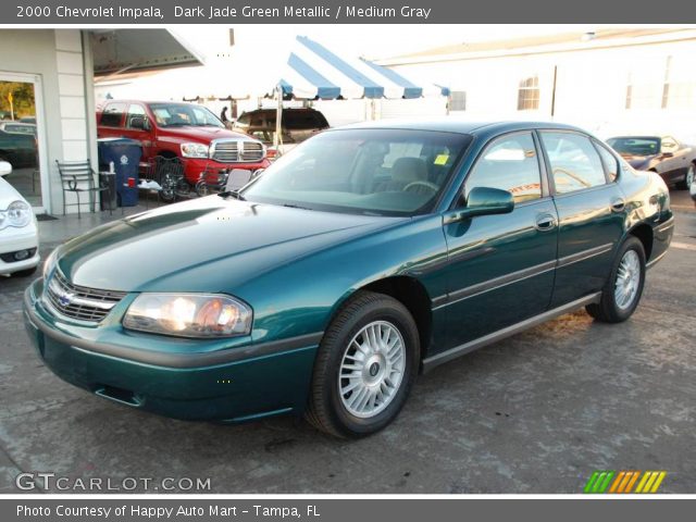 2000 Chevrolet Impala  in Dark Jade Green Metallic