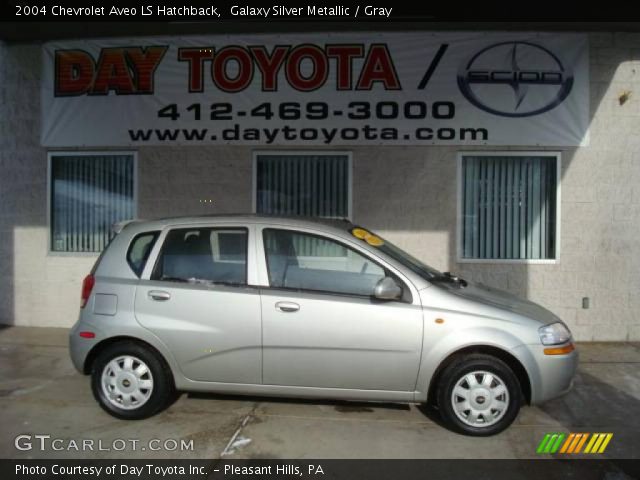 2004 Chevrolet Aveo LS Hatchback in Galaxy Silver Metallic