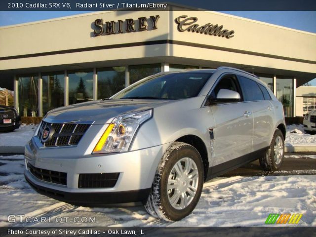 2010 Cadillac SRX V6 in Radiant Silver