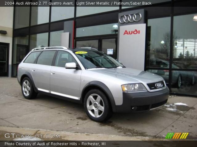 2004 Audi Allroad 2.7T quattro Avant in Light Silver Metallic