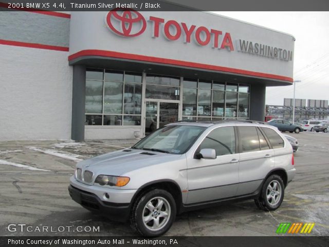 2001 BMW X5 4.4i in Titanium Silver Metallic