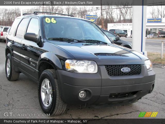 2006 Ford Escape Hybrid 4WD in Black