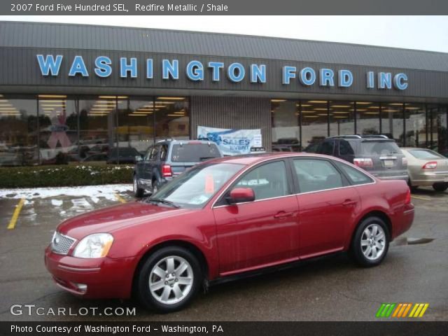 2007 Ford Five Hundred SEL in Redfire Metallic
