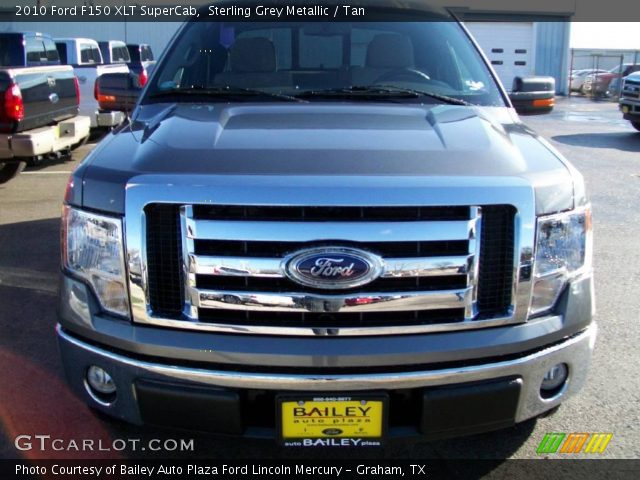 2010 Ford F150 XLT SuperCab in Sterling Grey Metallic