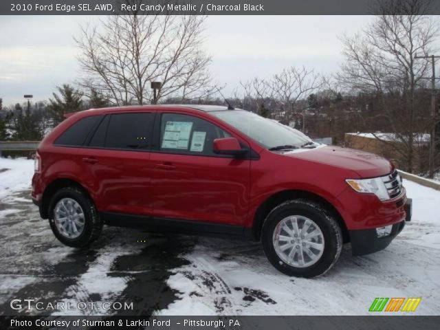 2010 Ford Edge SEL AWD in Red Candy Metallic