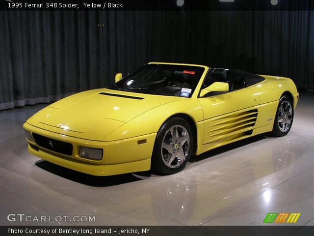 1995 Ferrari 348 Spider in Yellow