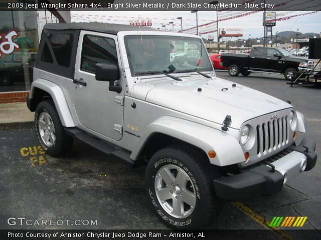 2009 Jeep Wrangler Sahara 4x4 in Bright Silver Metallic