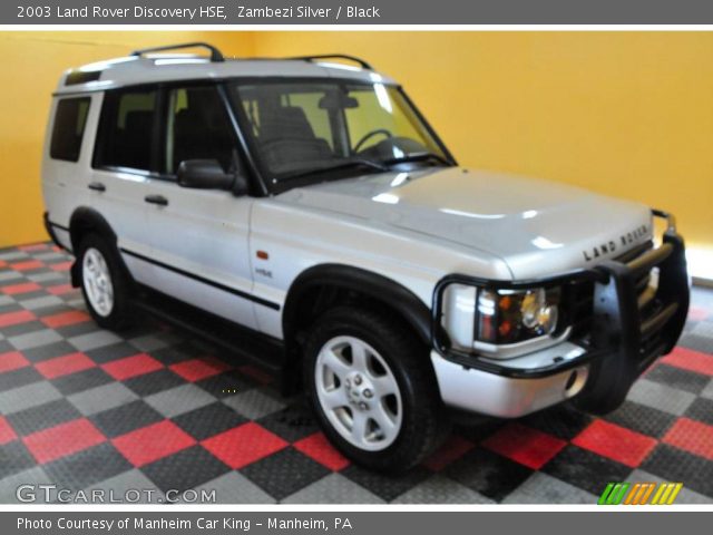 2003 Land Rover Discovery HSE in Zambezi Silver