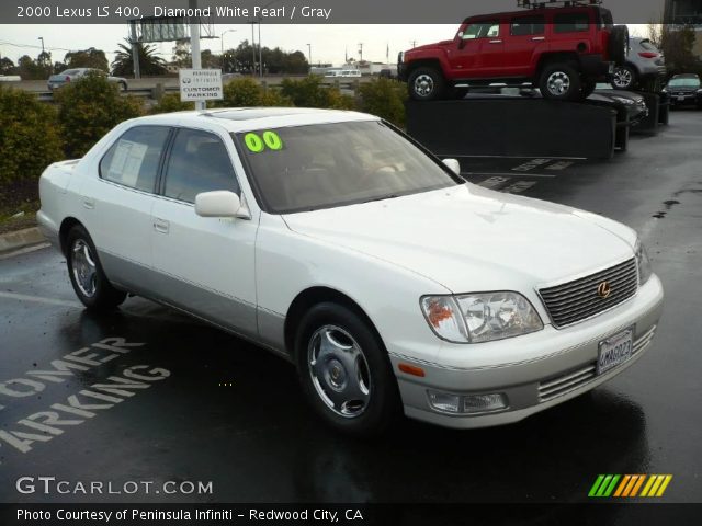 2000 Lexus LS 400 in Diamond White Pearl