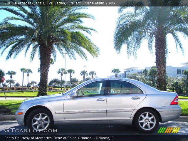 2001 Mercedes-Benz C 320 Sedan in Brilliant Silver Metallic